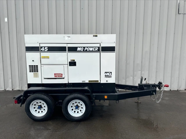 MQ MultiQuip 45 KVA Diesel Ultra Quiet Whisperwatt DCA-45US12 Portable Generator