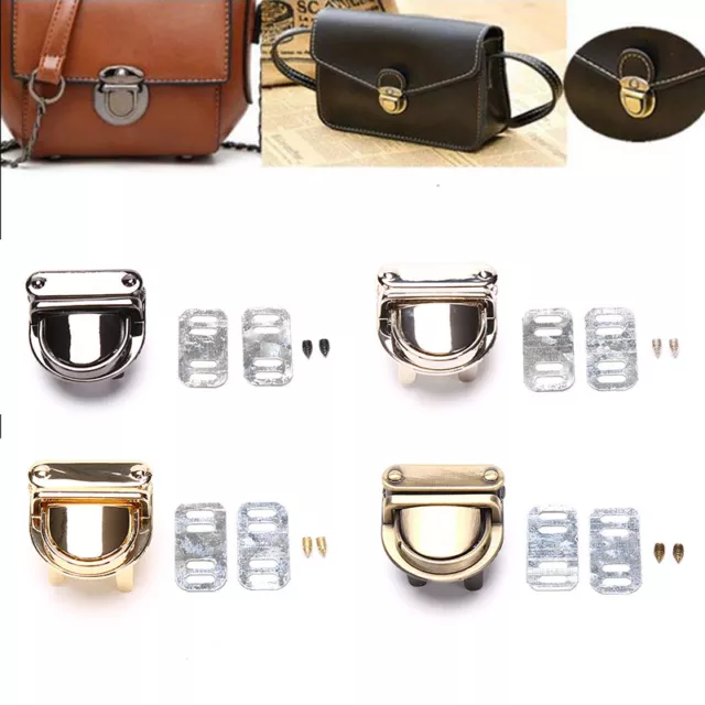 1Pc Metal Durable Clasp Lock For DIY Handbag Bag Purse Luggage Bag Accessor'$g