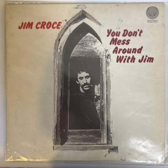 JIM CROCE You Don't Mess Around With 1972 UK Vinyl LP Time In A Bottle Operator