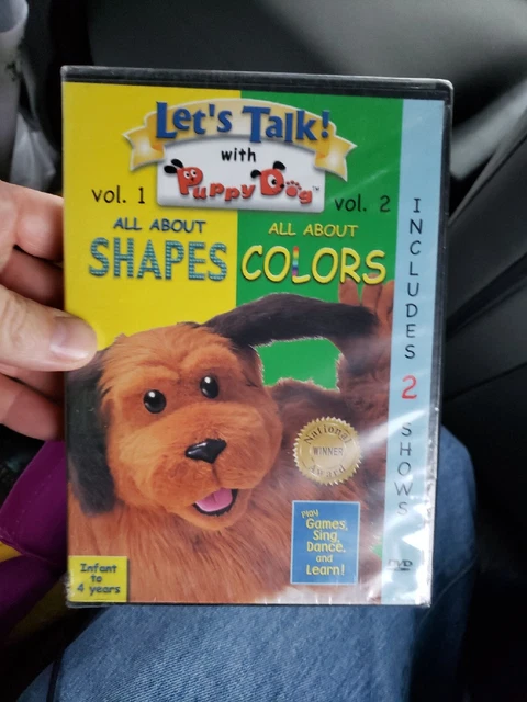(未使用･未開封品)Let&#39;s Talk With Puppy Dog: Shapes &amp; Colors [DVD] Lets Talk with Puppy Dog - All About Shapes DVD | eBay