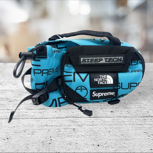 SUPREME X THE North Face Steep Tech Waistbag Fannypack Teal Black FW22 New 198.96 PicClick