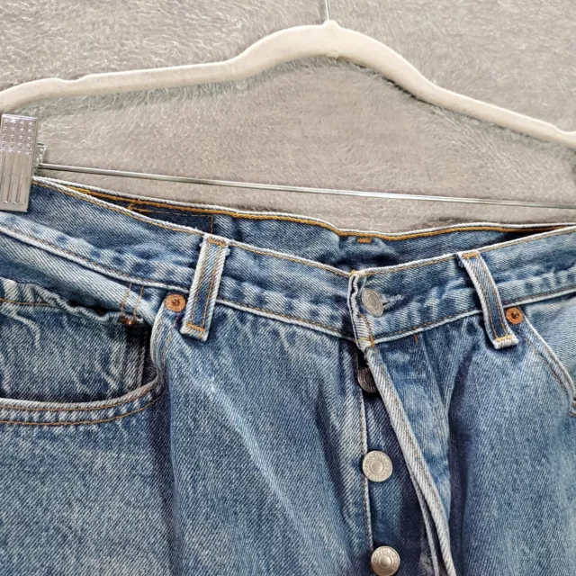 VINTAGE LEVI'S 501 Men Jeans 34x34 Denim Original Fit Straight Button ...