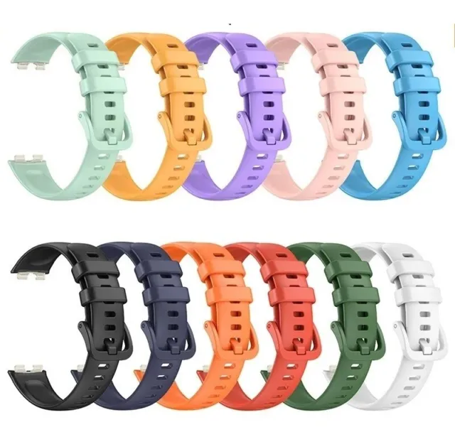 For Huawei Honor Band 8 Sport Fitness Silicone Wristband Replacement Strap Band