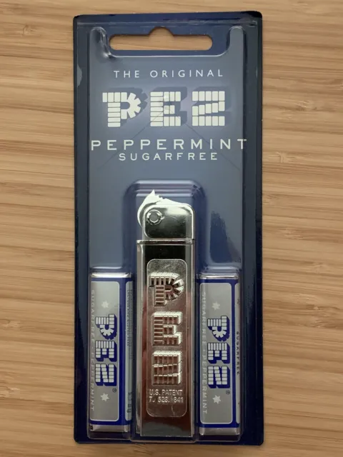 The Original European PEZ Dispenser: "Silver Glow" Retro Regular 2