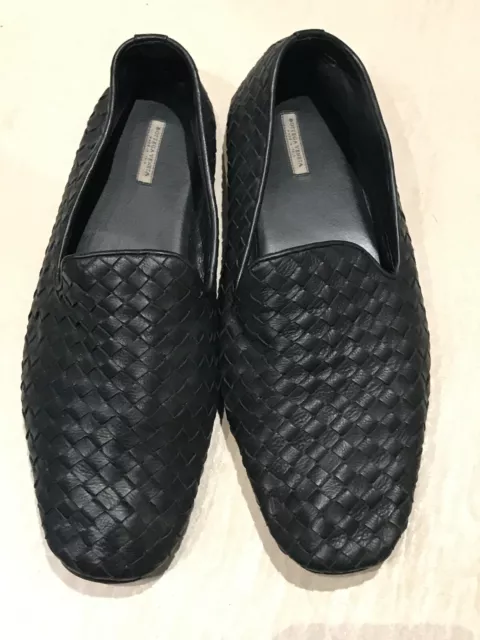 Chaussures homme BOTTEGA VENETA cuir tressé PT 44 (43 italien) chaussant large