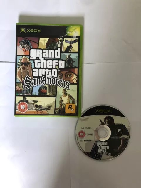 Grand Theft Auto San Andreas Xbox