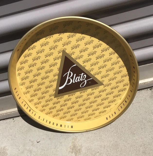 vintage blatz beer tray Excellent Condition