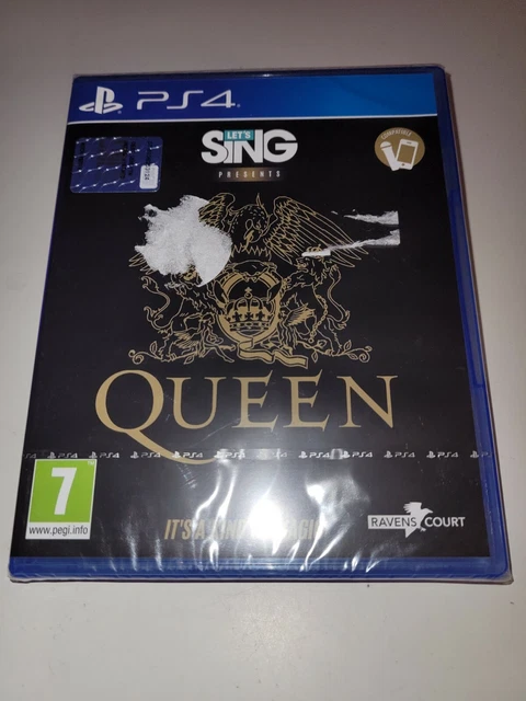 Sony PlayStation 4/PS4 - Let's Sing Presents Queen - Neuf Sous Blister