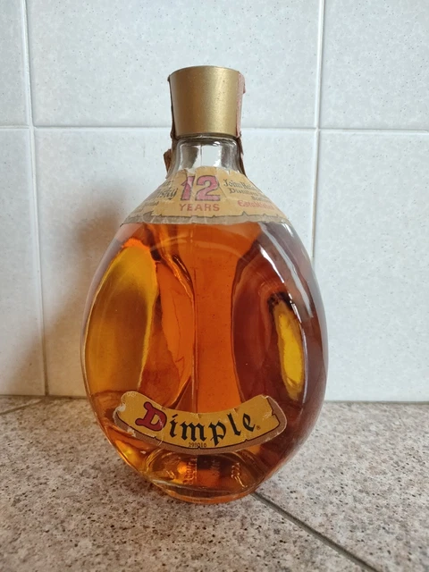 WHISKY DIMPLE 12 YEARS DE LUXE SCOTCH WHISKY 