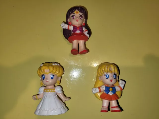 Figurine Sailor Moon Prince Chibi Bandai T.K.T.T.B - 6cm - PVC - Année 1996 - Occasion