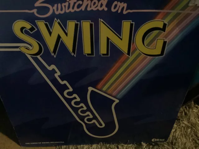 Vinyl Record LP - The Kings Of Swing Orchestra - Switched On Swing - K-tel 1982