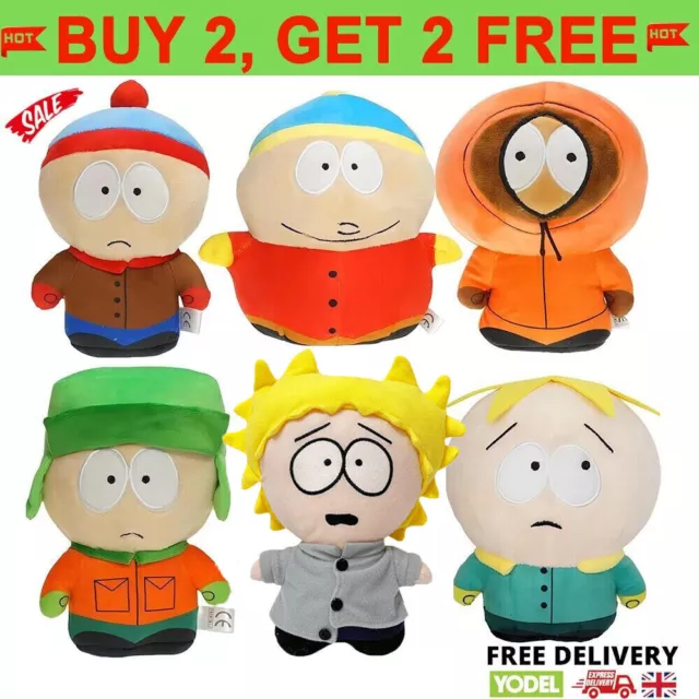 South Park Plush Plushies Doll Soft Toys Kenny Stan Kyle Cartman McCormick Gifts