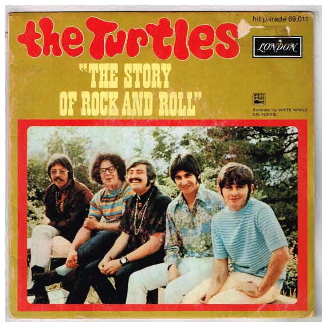 The TURTLES   The story of Rock and roll       7" 45 tours SP