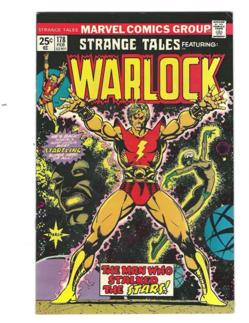 Strange Tales #178 1975 VF/VF+ Origin Warlock! 1st Magus   Combine Shipping