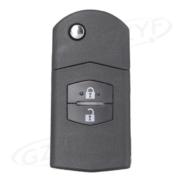 Remote Key Shell Case Replace Cover Protect 2 Button Fob for MAZDA 3 5 6 Flip