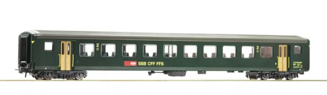Roco 74571 - Schnellzugwagen EW II 2. Klasse, SBB, 1:87, NEUHEIT 2019, selten