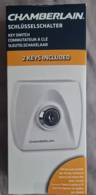 Chamberlain 41REV Schlüsselschalter IP54 Aufputz Neu und OVP
