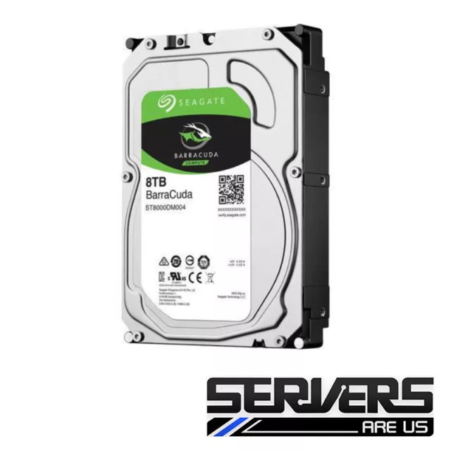 Seagate 8TB 8.9cm Rigide Lecteur ST8000DM004 barracuda 64MB Cache SATA 6GB PS4