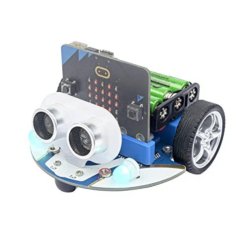ELECFREAKS microbit Mini Cutebot Kit Compatible with BBC Micro:bit V2 and V1,