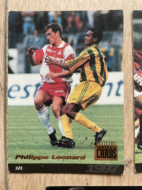 CARTE CARDS CARTINA Mapa Panini Emmanuel Petit N°114 AS Monaco 1993