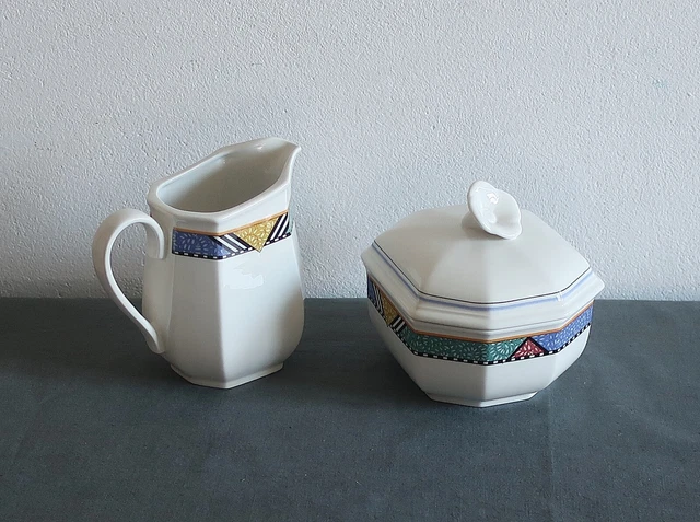 Milchkännchen und Zuckerdose von Villeroy & Boch Tiago