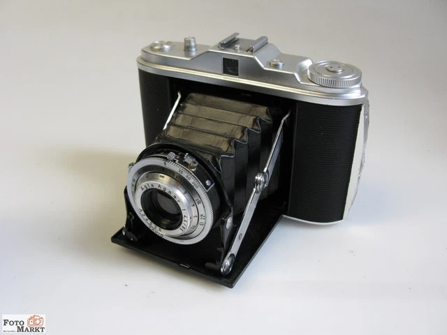 Agfa Isolette Mittelformat Rollfilm 120 Objektiv Agnar 4,5/85 Vario - Verschluss