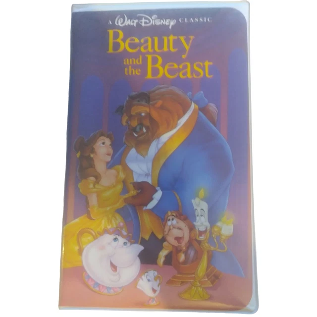BEAUTY AND THE Beast VHS Walt Disney Classic Black Diamond 1992 Still