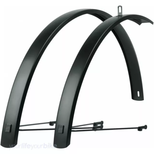 Sks Edge Al 56 Schutzblech 27.5" 28" Disc Trekking Stadt Fahrrad Fest Blech Set