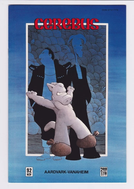 Cerebus #92 1986, Aardvark-Vanaheim David Sim VG to EX