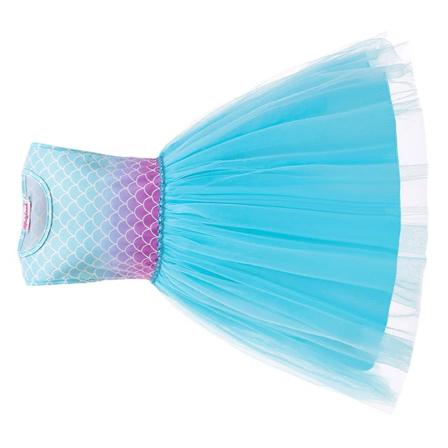 1 pz costume da performance per ragazze vintage senza maniche abito estivo decorazione nodo
