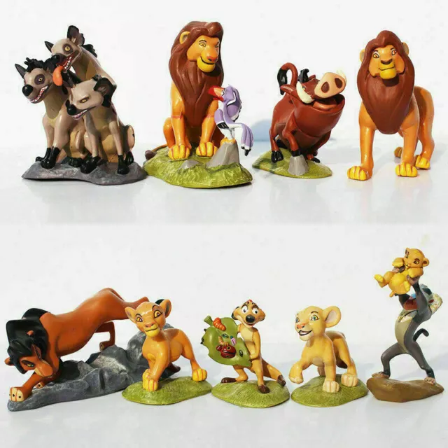 Der König der Löwen Figuren Sammlung Film Simba 9pcs Cake Topper Kinder Geschenk