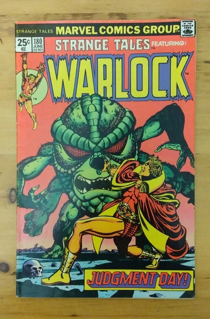 STRANGE TALES WARLOCK # 180 MARVEL COMICS 1975 1st Appearance GAMORA 2nd PIP