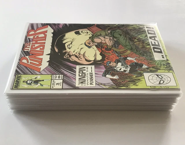 Huge Punisher Comic Lot War Zone War Journal KING PIN app Huge Punisher Comic Lot War Zone War Journal KING PIN app