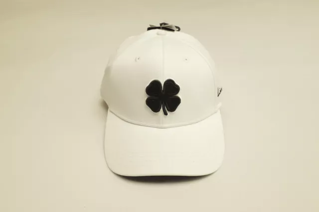 BLACK CLOVER LIVE Lucky Premium Clover Fitted Hat SV3 White/Black Size ...