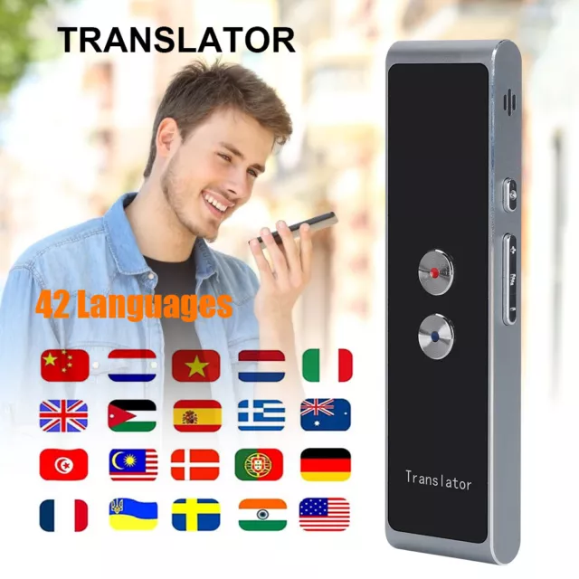 Translator Mini Übersetzer 30+ Sprachen Sofortiger Echtzeit-Sprachübersetzer