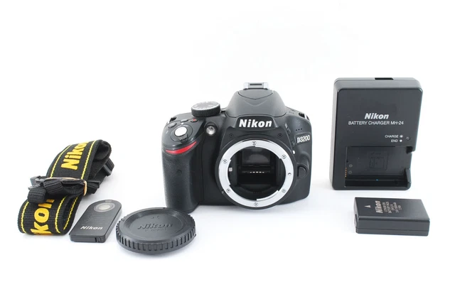 Exc Nikon D3200 24.2 MP Digital SLR Camera Shutter Count 4730 Black 449