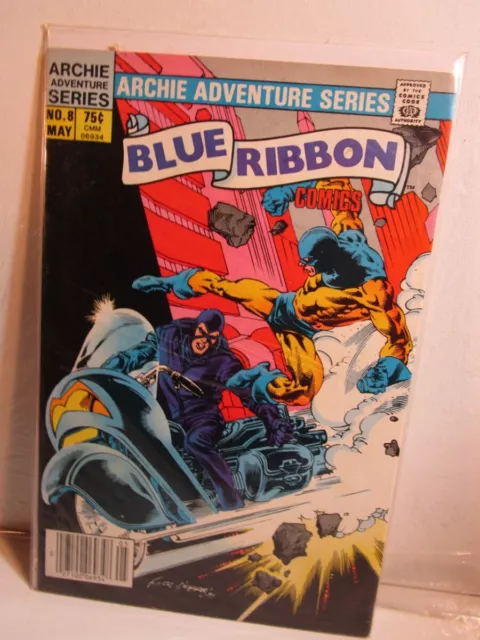 Blue Ribbon Comics #8 1984 Archie Adventure Comics Black Hood Bagged Boarded