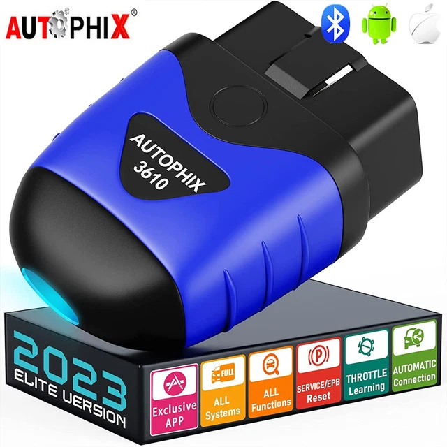 BLUETOOTH DIAGNOSTIC SCAN Tool Fit for VW Full System OBD2 Scanner Code