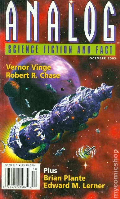 Analog Science Fiction/Science Fact Vol. 123 #10 VG 2003 Stock Image Low Grade