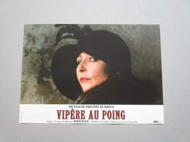 Vipère Au Poing Nombre De Pages CATHERINE FROT &VIPERE Au Poing" De Broca Lobby Card Lb9 EUR 25,00
