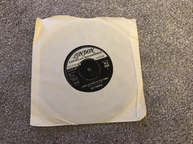 Ace Cannon - Love Letters in the Sand / Searchin 7” Vinyl Single Record 1964