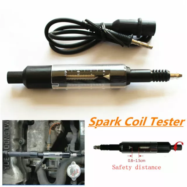 Spark Plug Tester Coil Overs Detector Autos Ignition System Diagnostic Test Tool