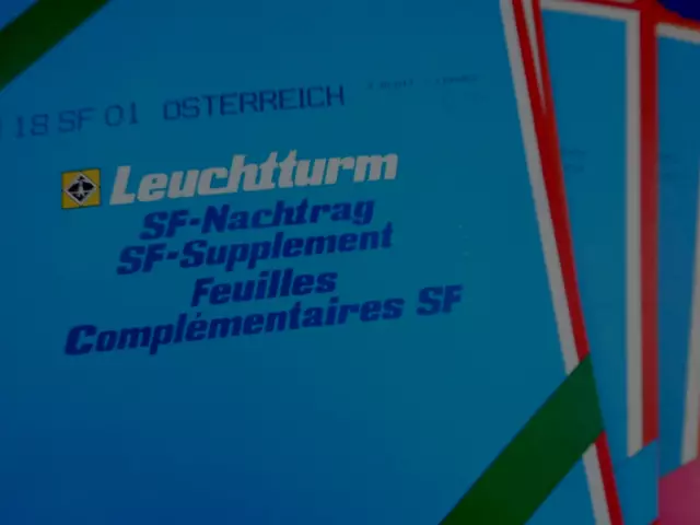 Österreich Leuchtturm SF Vordruckblätter Jahrgänge zur Auswahl 3