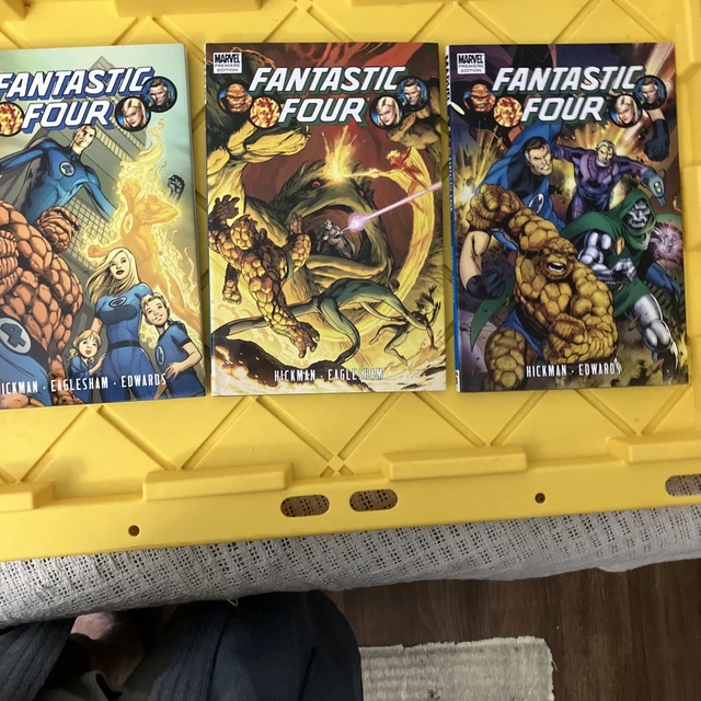 Fantastic four premier edition Hickman  vol. 1-4 ,FF 1 hardcovers,dark reign tpb
