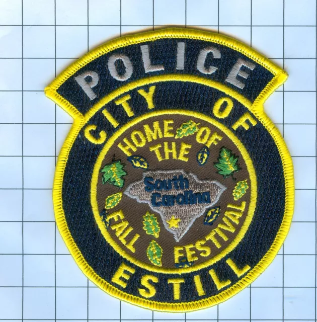 Police Patch  - South Carolina - City of Estill