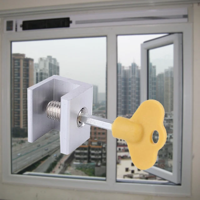Ventana con cierre de seguridad ventana de pantalla cerradura de seguridad