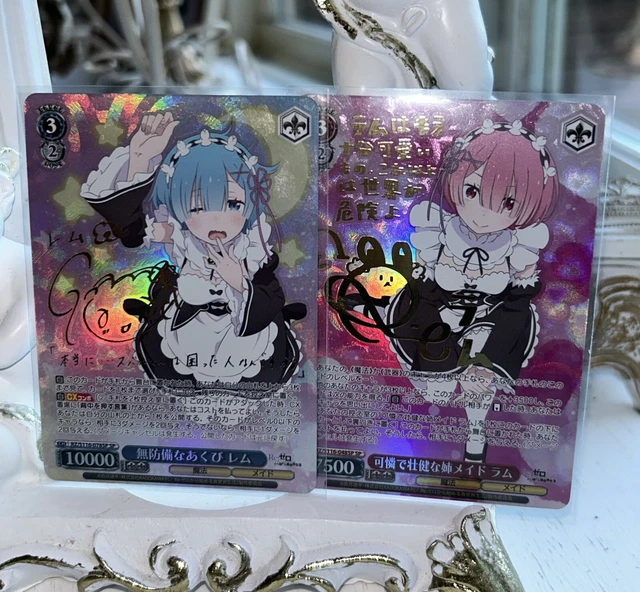 WEISS SCHWARZ RE: Zero Vol. 3 Gold Signed Rem 無防備なあくび