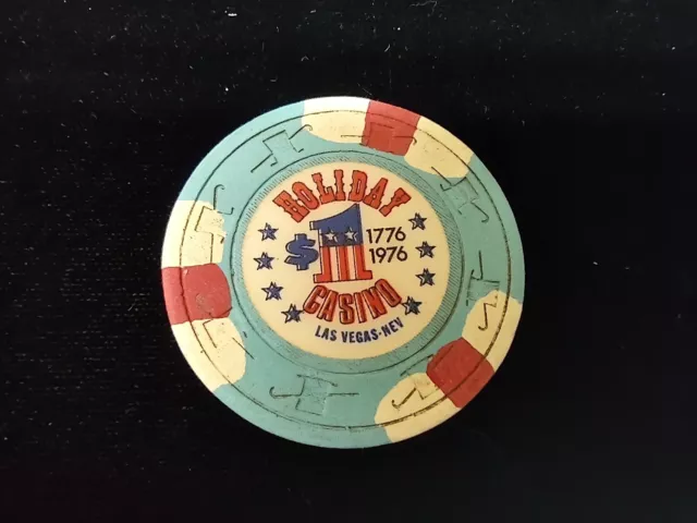 $1 Holiday Casino Gaming Chip Las Vegas Nv 1976 - #258