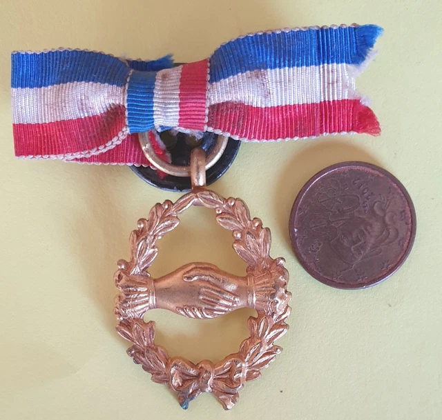 Insigne Badge Secours Mutuels Des Ormes - Vienne (86) - Émail, Occasion