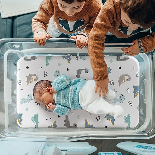 Atmungsaktiv Säuglings matratzen blatt Gemütlich Bassinet Krippen blatt